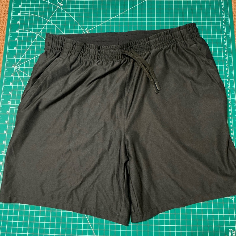 All in motion Black Men's Athletic Shorts
